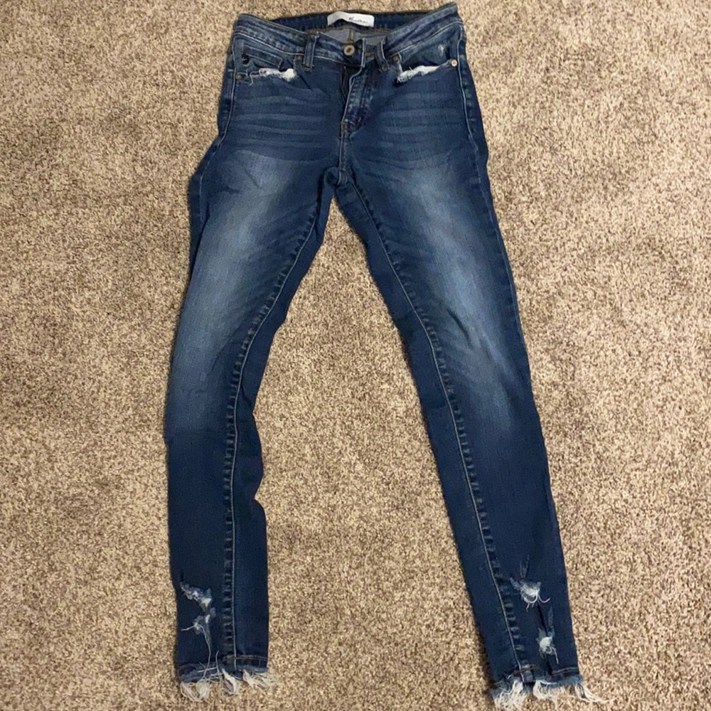 Gently worn blue denim  jeans size 25